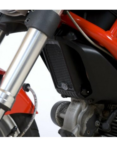 Protection Radiateur Moto RG RACING Protection de radiateur d'huile R&G RACING Ducati Monster 1100 S/Evo