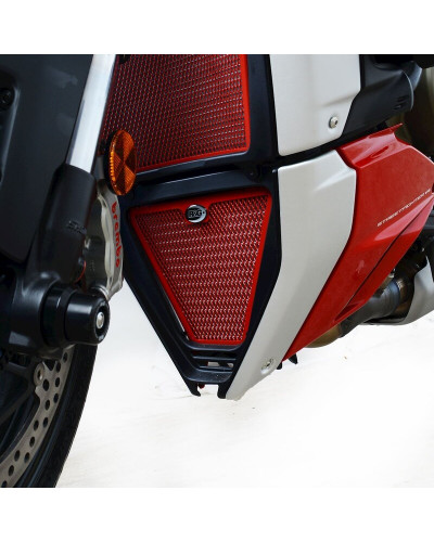 Protection Radiateur Moto RG RACING Protection de radiateur d'huile R&G RACING - Ducati Streetfighter V4