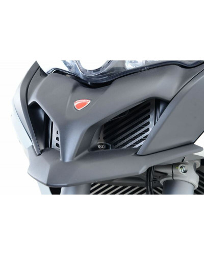 Protection Radiateur Moto RG RACING Protection de radiateur d'huile R&G RACING inox Ducati Multistrada 1200S
