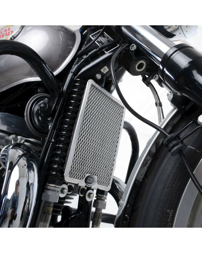 Protection Radiateur Moto R&G RACING Protection de radiateur d'huile R&G RACING noir Royal Enfield