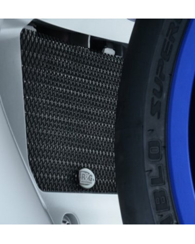 Protection Radiateur Moto RG RACING Protection de radiateur d'huile R&G RACING noir Yamaha YZF-R1