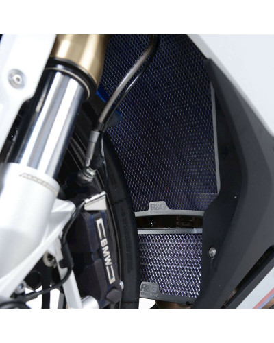 Protection Radiateur Moto RG RACING Protection de radiateur d'huile R&G RACING titane BMW S1000RR