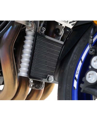 Protection Radiateur Moto RG RACING Protection de Radiateur d'huile R&G RACING titane Yamaha MT-10