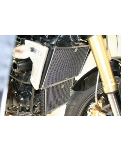 Protection Radiateur Moto RG RACING Protection de radiateur (eau & huile) R&G RACING noir Suzuki GSX-R1000