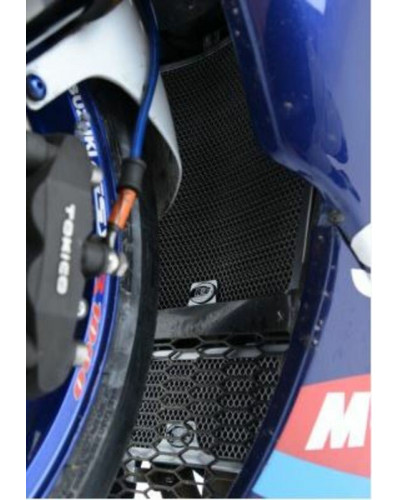 Protection Radiateur Moto R&G RACING Protection de radiateur (eau & huile) R&G RACING noir Suzuki GSX-R1000