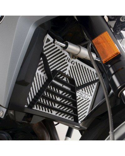 Protection Radiateur Moto R&G RACING Protection de radiateur gravée R&G RACING inox BMW F 900
