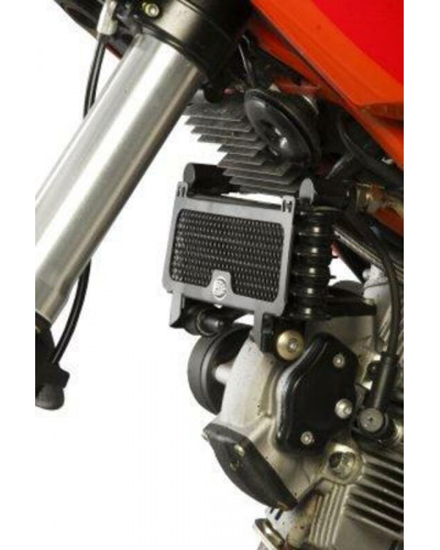 Protection Radiateur Moto RG RACING Protection de radiateur (huile) R&G RACING noir Ducati Hypermotard 796