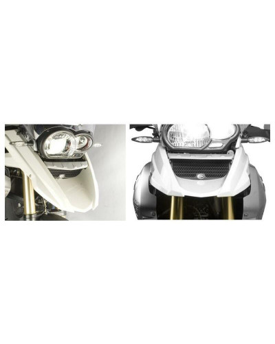 Protection Radiateur Moto RG RACING Protection de radiateur (huile) R&G RACING noir Ducati Streetfighter/S / BMW R1200GS/Adventure