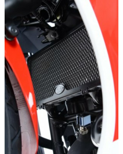 Protection Radiateur Moto RG RACING Protection de radiateur noir R&G RACING Honda CBR300RR