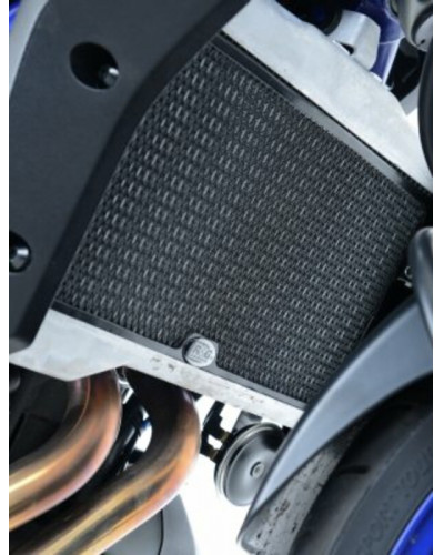 Protection Radiateur Moto RG RACING Protection de radiateur noire R&G RACING Yamaha MT-07
