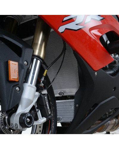 Protection Radiateur Moto RG RACING Protection de radiateur R&G RACING alu noir BMW S1000RR
