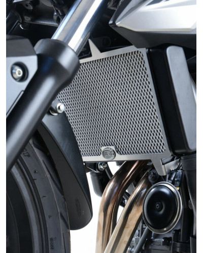 Protection Radiateur Moto RG RACING Protection de radiateur R&G RACING alu noir Honda CB500F
