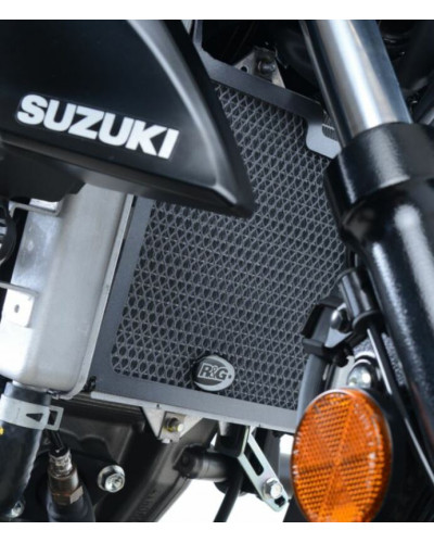 Protection Radiateur Moto RG RACING Protection de Radiateur R&G RACING alu noir Suzuki GSX-R 125