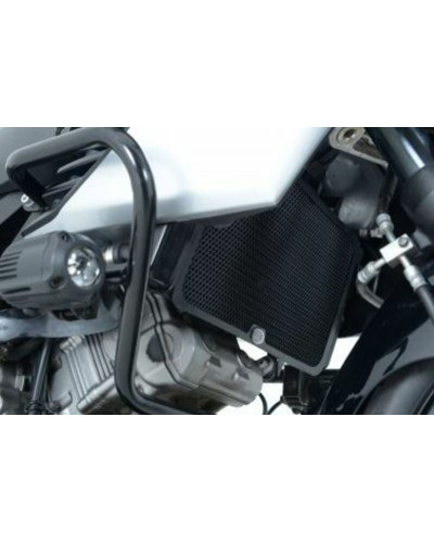 Protection Radiateur Moto RG RACING Protection de radiateur R&G RACING alu noir Suzuki V-Strom 1000
