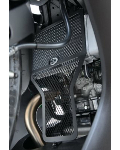 Protection Radiateur Moto RG RACING Protection de radiateur R&G RACING alu noir Yamaha YZF125R