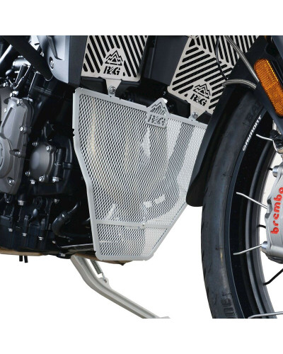 Protection Radiateur Moto R&G RACING Protection de radiateur R&G RACING argent Triumph Tiger 900