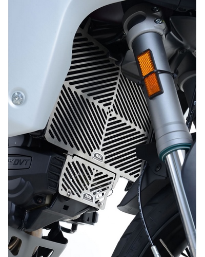 Protection Radiateur Moto RG RACING Protection de Radiateur R&G RACING inox Ducati 1200 Multistrada