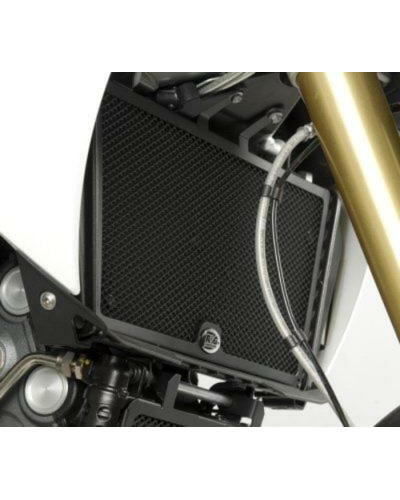 Protection Radiateur Moto RG RACING Protection de radiateur R&G RACING noir Aprilia Dorsoduro 1200