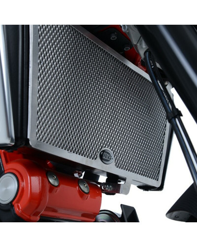 Protection Radiateur Moto RG RACING Protection de radiateur R&G RACING noir Aprilia Shiver 900
