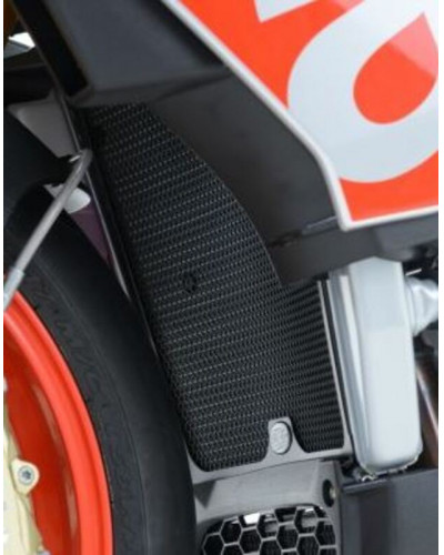 Protection Radiateur Moto RG RACING Protection de radiateur R&G RACING noir APRILIA V4 TUONO