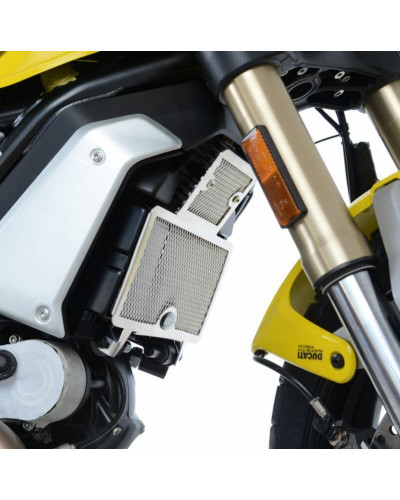Protection Radiateur Moto RG RACING Protection de radiateur R&G RACING noir Ducati Scrambler 1100