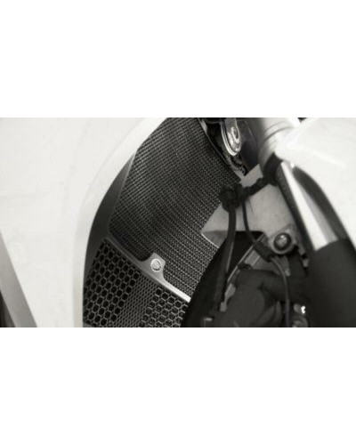 Protection Radiateur Moto RG RACING Protection de radiateur R&G RACING noir Honda VFR1200FD/DCT