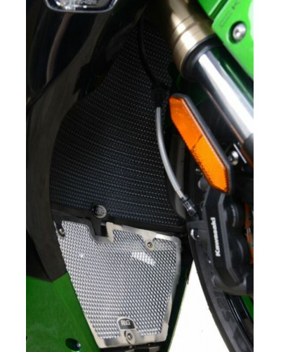 Protection Radiateur Moto RG RACING Protection de radiateur R&G RACING noir Kawasaki H2 SX