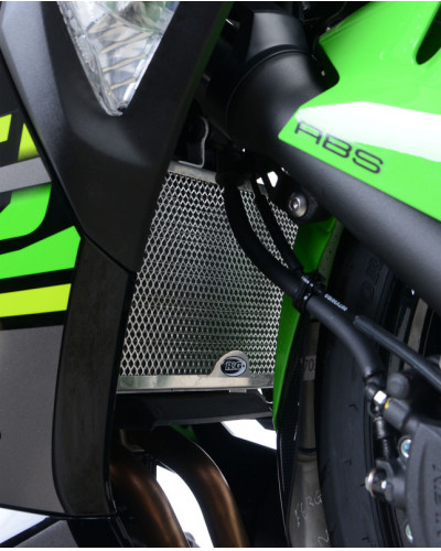 Protection Radiateur Moto RG RACING Protection de radiateur R&G RACING noir Kawasaki Ninja 400