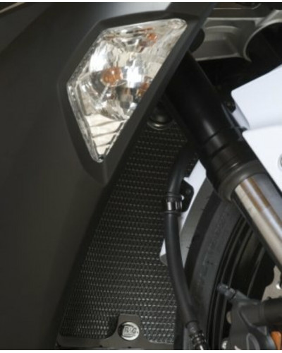Protection Radiateur Moto RG RACING Protection de radiateur R&G RACING noir Kawasaki ZX6R/ZX636-R