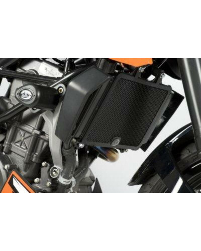 Protection Radiateur Moto RG RACING Protection de radiateur R&G RACING noir KTM Duke 125/200