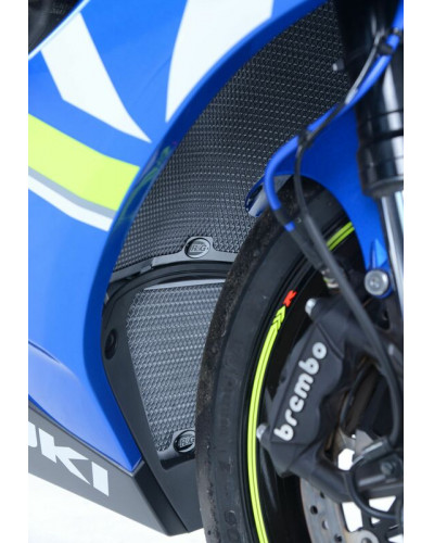 Protection Radiateur Moto RG RACING Protection de radiateur R&G RACING noir Suzuki GSX-R1000