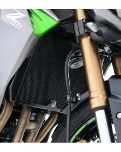 Protection Radiateur Moto RG RACING Protection de radiateur R&G RACING noire Kawasaki Z750/Z800/Z1000