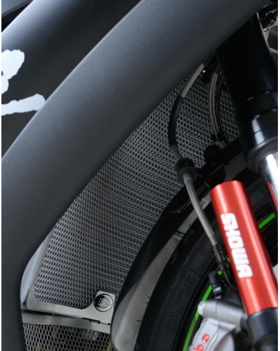 Protection Radiateur Moto R&G RACING Protection de radiateur R&G RACING titane Kawasaki Ninja ZX-10R