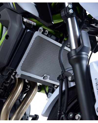 Protection Radiateur Moto RG RACING Protection de radiateur R&G RACING titane Kawasaki Z650