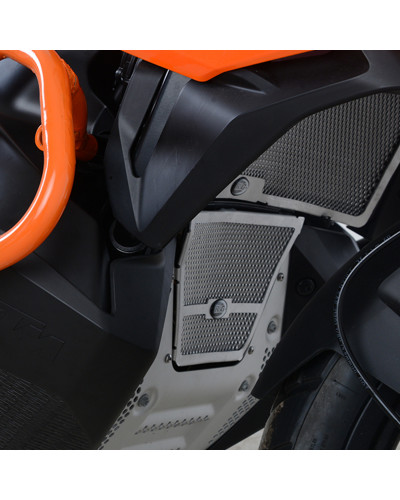 Protection Radiateur Moto R&G RACING Protection de radiateur R&G RACING titane KTM 790 Adventure