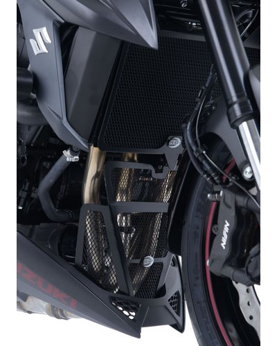 Protection Radiateur Moto RG RACING Protection de Radiateur R&G RACING titane Suzuki GSX-S 750
