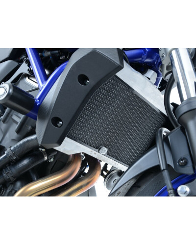 Protection Radiateur Moto R&G RACING Protection de radiateur R&G RACING titane Yamaha MT-07