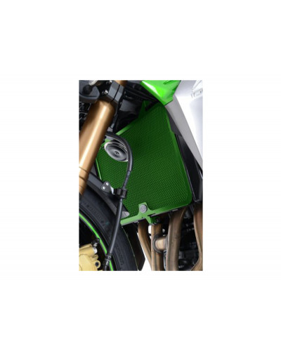 Protection Radiateur Moto RG RACING Protection de radiateur verte R&G RACING Kawasaki Z750/800/1000