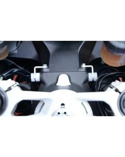 Tampon Protection Moto RG RACING Protections de butée de direction R&G RACING noir Ducati 899/1199/1299 PANIGALE