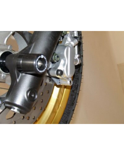 Tampon Protection Moto RG RACING Protections de fourche R&G RACING noir Yamaha WR125R/X