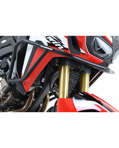 Caches Latéraux Moto R&G RACING Protections latérales R&G RACING haute noir Honda CRF1000L Africa Twin