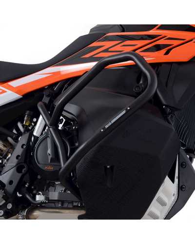 Caches Latéraux Moto R&G RACING Protections latérales R&G RACING noir KTM 790 Adventure