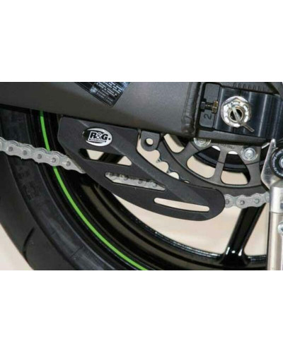 Protège Couronne Moto RG RACING Protège couronne R&G RACING type dent de requin ABS noir