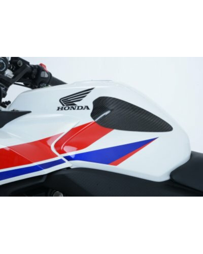 Protection Réservoir Moto RG RACING slider de réservoir R&G RACING carbone Honda CBR500R