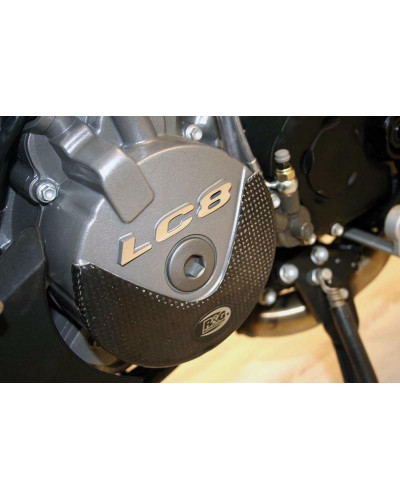 Sabot Moteur Moto RG RACING Slider moteur carbone gauche pour KTM LC8 Superduke