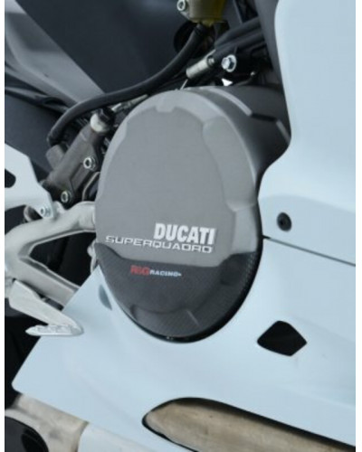 Sabot Moteur Moto RG RACING Slider moteur droit R&G RACING carbone