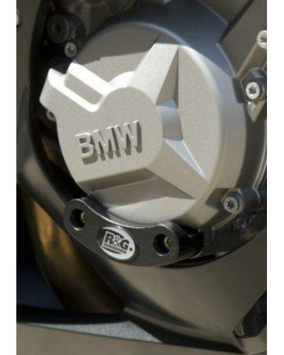 Sabot Moteur Moto RG RACING Slider moteur gauche R&G RACING noir BMW S1000R/RR