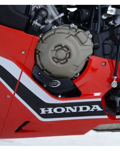 Sabot Moteur Moto RG RACING Slider moteur gauche R&G RACING noir Honda CBR1000RR