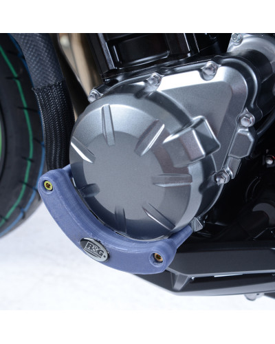 Sabot Moteur Moto RG RACING Slider moteur gauche R&G RACING noir Kawasaki Z900