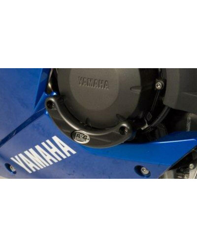 Sabot Moteur Moto RG RACING Slider moteur gauche R&G RACING noir Yamaha XJ6 N/S Diversion